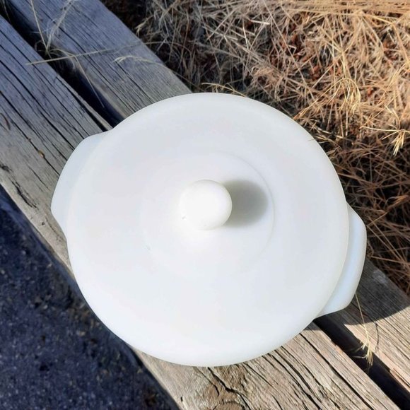 Anchor Hocking Fire King Candle Glow Glass Casserole Dish - Picture 2 of 7